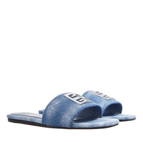 givenchy pool slide sandals blue|Givenchy flat mules.